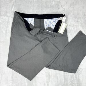 Tommy Bahama Island Zone Pants Performance Stretch 5 Pocket Men’s 38x32 Gray NWT